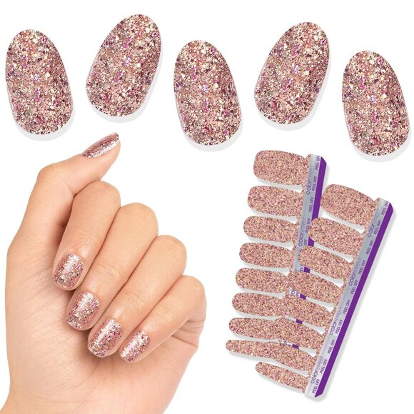 COLOR STREET “Tokyo Lights” Real Nail Polish Strips (NEW & SEALED IN PACKAGE!) - Picture 8 of 9